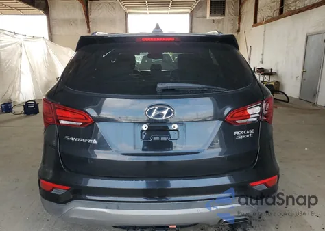 2018 Hyundai Santa Fe Sport из США, поврежденный, VIN 5XYZU3LB0JG537134